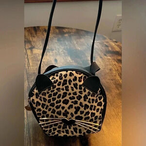 Cat face crossbody handbag/purse.
